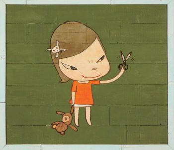 Real One by Yoshitomo Nara contemporary artwork print