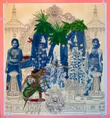 Stage of Poses Tracing Shadow series by Budi Agung Kuswara contemporary artwork painting