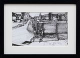 Kayp Video serisi  from the series Lost Video by Cengiz Tekin contemporary artwork works on paper