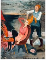Vor der Nacht by Rosa Loy contemporary artwork painting