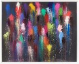 Night Dust by Ian Davenport contemporary artwork works on paper