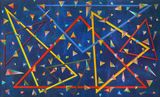 Triangle Cosmic by Made Wianta contemporary artwork painting