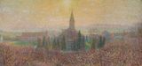 Vue de Deurle by Leon De Smet contemporary artwork painting