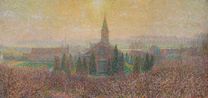 Vue de Deurle by Leon De Smet contemporary artwork Painting
