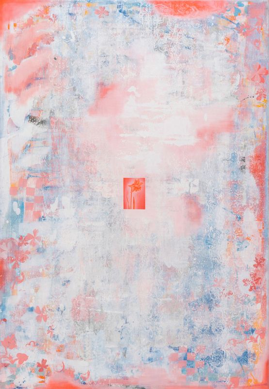 Noitcelfer IX by Jeongsu Woo contemporary artwork Painting