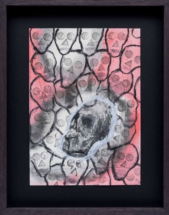 Death Fugue I by Iz Oztat contemporary artwork Works on Paper
