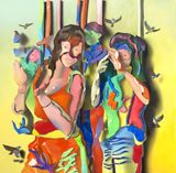 The Dream of Shaping by Tian Yuanyuan contemporary artwork painting
