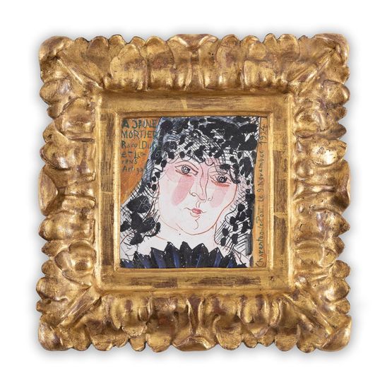 Jane Mortier  9 novembre 1924 by Raoul Dufy contemporary artwork Sculpture