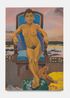 Annah the Javanese After Gauguin by Adam De Boer contemporary artwork Painting
