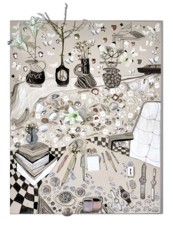 The Next American President white by Gretchen Andrew contemporary artwork Painting