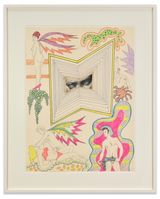 Untitled by Robert Smithson contemporary artwork mixed media works on paper