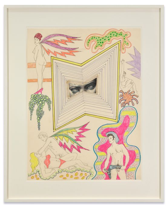Untitled by Robert Smithson contemporary artwork Works on Paper
