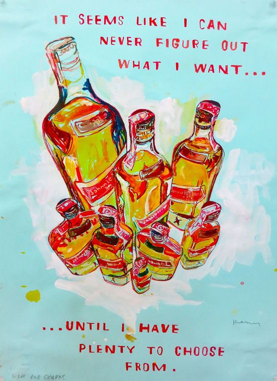 Sizes and Shapes by David Kramer contemporary artwork Works on Paper