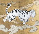 White Tiger by Amano Yoshitaka contemporary artwork painting