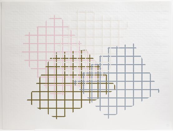 Cinema F by Richard Deacon contemporary artwork Print