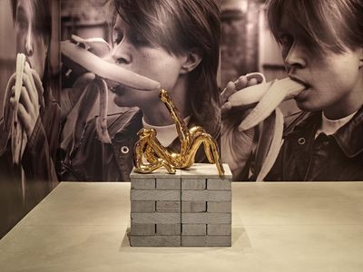Subversive British Artist Sarah Lucas Shows that Sex is in Everything