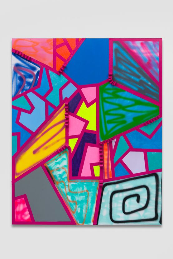 free fall by Sarah Cain contemporary artwork Painting