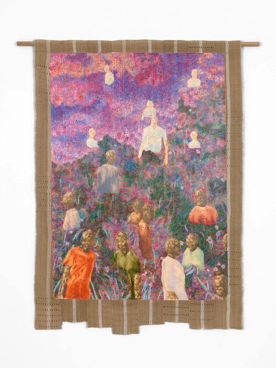 What Might Grow Here by Nengi Omuku contemporary artwork Painting
