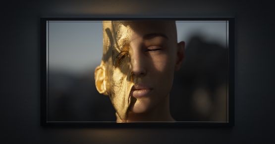 Light-field Memories Torso by Hedda Roman contemporary artwork Moving Image