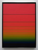 Red to Green by Norman Zammitt contemporary artwork painting