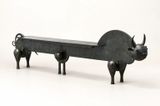 Bull Bench by Jean-Marie Fiori contemporary artwork sculpture