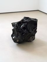 Thickens pools flows rushes slows by Julian Charriere contemporary artwork sculpture