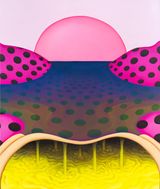 Klaranlage by Maike Illies contemporary artwork painting