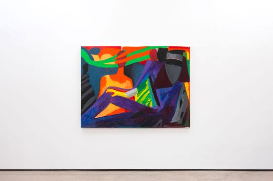 In the Park by Spencer Sweeney contemporary artwork Painting