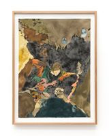 Ghost of M.E. by Adam Lee contemporary artwork painting works on paper