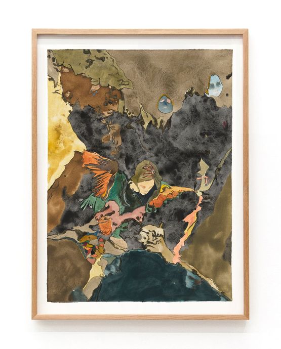 Ghost of M.E. by Adam Lee contemporary artwork Painting