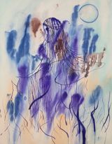 We stopped touching the ground by Ines Kaufmann contemporary artwork painting