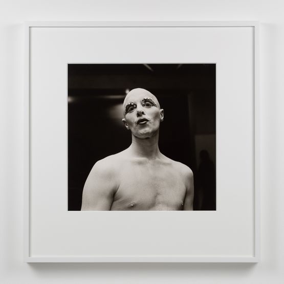 Larry Ree Backstage by Peter Hujar contemporary artwork Photography