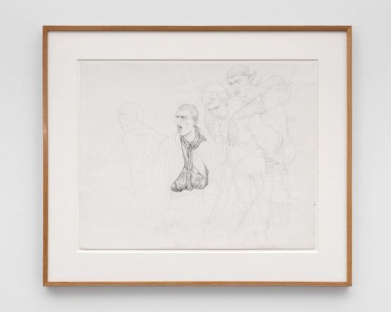 Corillo by Christian Santiago contemporary artwork Drawing