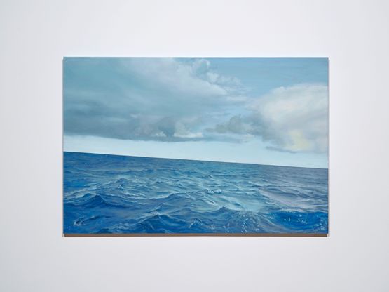 Tilted Seascapes by Ahn Kyuchul contemporary artwork Painting