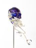 Skull with Harris Hawk by Jan Fabre contemporary artwork Sculpture