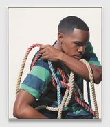 2 Up 2 Down by Delfin Finley contemporary artwork painting works on paper