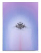 Purple Nebula 1 by Adam Rabinowitz contemporary artwork painting works on paper