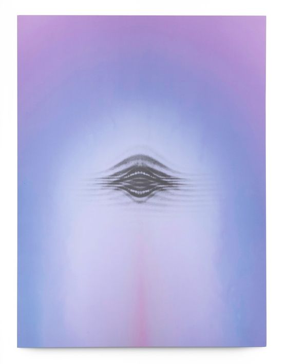 Purple Nebula 1 by Adam Rabinowitz contemporary artwork Painting