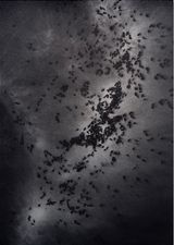 Silver Melatonin Fire Flies 2 by William Mackrell contemporary artwork painting sculpture