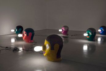 Contemporary art exhibition Evan Holloway ROYGBIV at David Kordansky Gallery Los Angeles United States