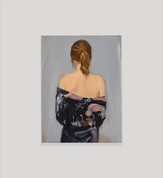 Black Kimono by Gideon Rubin contemporary artwork Painting