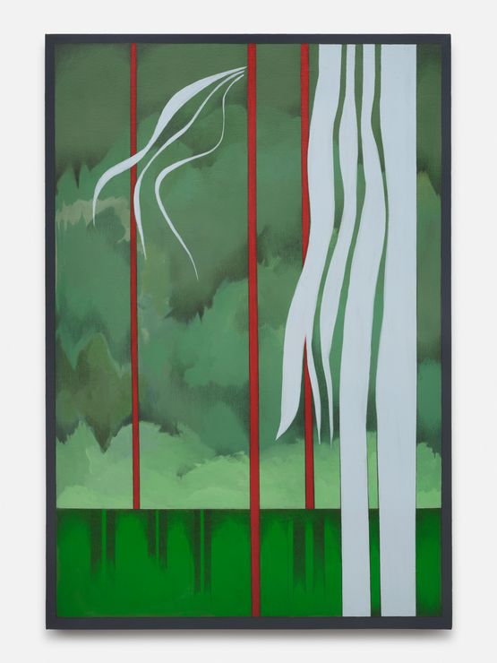 Streamers 1 by Sonia Gechtoff contemporary artwork Painting