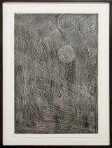Raumroute Nummer 21 by Andreas Werner contemporary artwork drawing painting works on paper