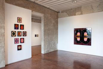 Contemporary art exhibition Lubna Chowdhary Code Switch at Jhaveri Contemporary Mumbai India