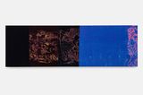 Mirrored Against by Nick Mauss contemporary artwork textile