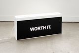 WORTH IT. by Elisabeth Pointon contemporary artwork sculpture