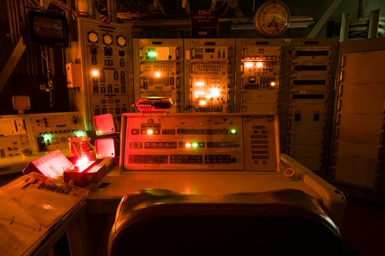 Control room decommissioned Titan II Missile Site Arizona from Most People Were Silent by Sim Chi Yin contemporary artwork Photography