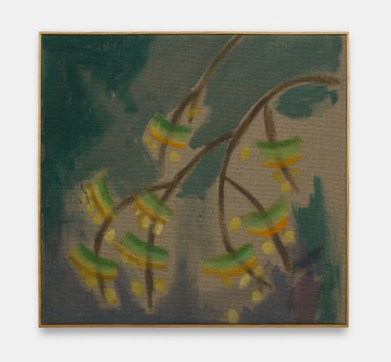 Wattle branch by Gene AHern contemporary artwork Painting