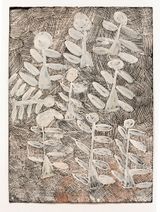 Untitled by Nyapanyapa Yunupiu contemporary artwork works on paper