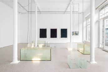 Contemporary art exhibition Edith Dekyndt The Ghost Year at Galerie Greta Meert Brussels Belgium